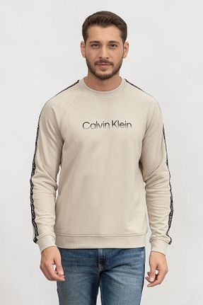 پلیور طوسی مردانه ساده Calvin Klein - کد 344707890