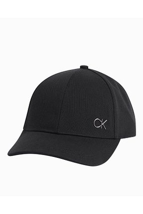کلاه مشکی مردانه پنبه ای Calvin Klein - کد 854065762
