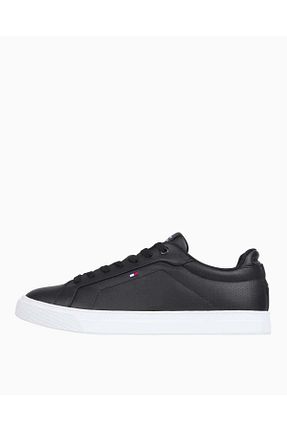 کفش اسنیکر مشکی مردانه چرم Tommy Hilfiger - کد 920704632