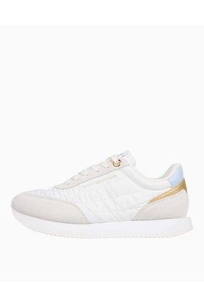 کفش اسنیکر سفید زنانه پلی استر Tommy Hilfiger - کد 901396284