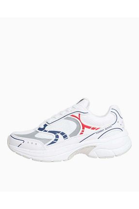 کفش اسنیکر بژ زنانه بند دار Tommy Hilfiger - کد 925236265