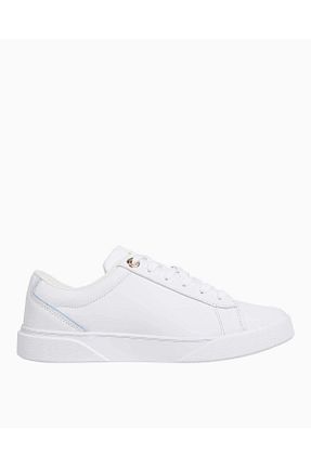 کفش اسنیکر سفید زنانه بند دار Tommy Hilfiger - کد 934118886