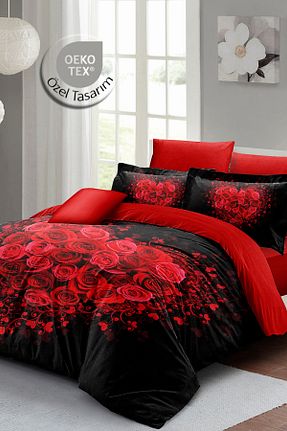 روتختی دونفره مشکی پنبه - ساتن Monohome - کد 854685130