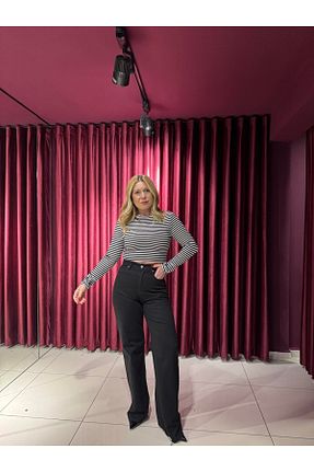 شلوار جین مشکی زنانه جین Utica Jeans - کد 925285113