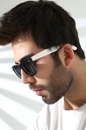 عینک آفتابی مشکی زنانه پلاریزه Lozzo - کد 925262694