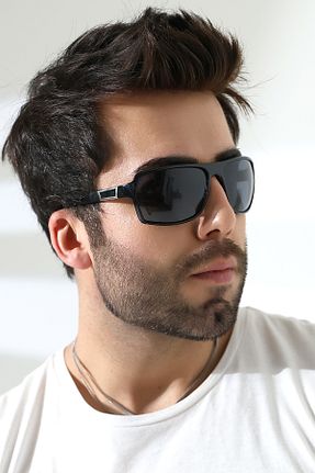 عینک آفتابی مشکی مردانه 65 Lozzo - کد 925288532