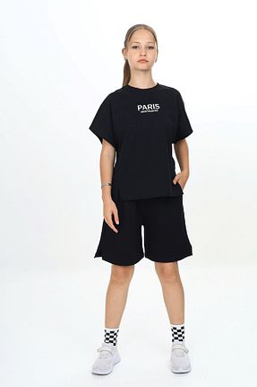 شلوارک و برمودا مشکی بچه گانه رگولار HayKids - کد 858994054