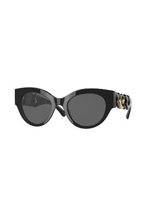 عینک آفتابی مشکی زنانه UV400 Versace - کد 323426008