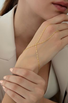 شاهمران نقره زرد زیرکن Usho Jewelry - کد 900331435
