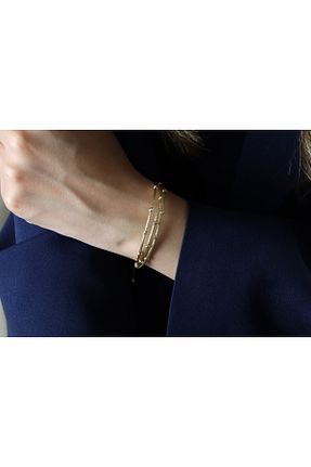 دستبند طلا سبز زنانه 14 عیار NEW