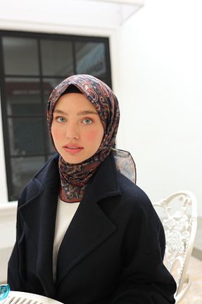 روسری رنگی پنبه ای Silk Home - کد 893262463
