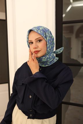 روسری رنگی پنبه ای Silk Home - کد 863672875