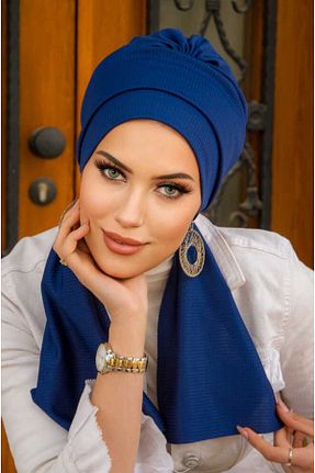 کلاه شنای حجاب طلائی زنانه Aişe Tesettür - کد 84688543