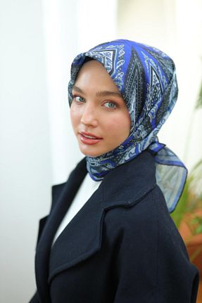 روسری مشکی پنبه ای Silk Home - کد 888163133