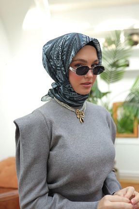روسری مشکی پنبه ای Silk Home - کد 888163033