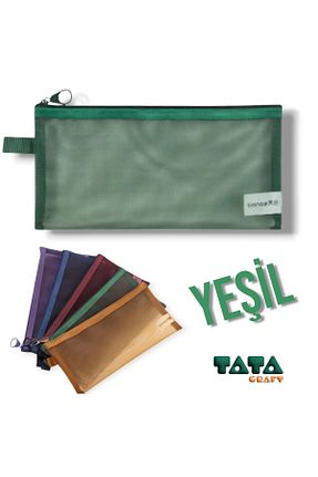 کیف آرایش سبز TATA CRAFT - کد 855770445
