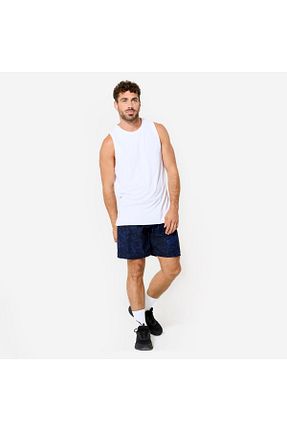 رکابی اسپرت سفید مردانه پنبه ای Decathlon - کد 925396777
