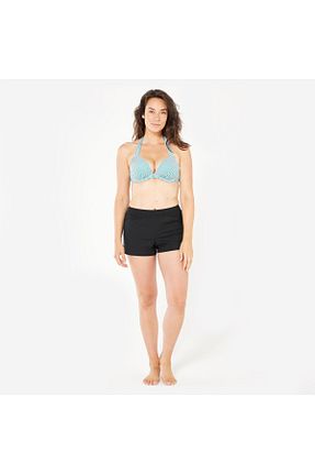 شلوارک ساحلی مشکی زنانه پلی استر Decathlon - کد 906115559