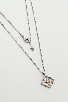 گردنبند نقره سفید زنانه 925 عیار So Chic - کد 305824904