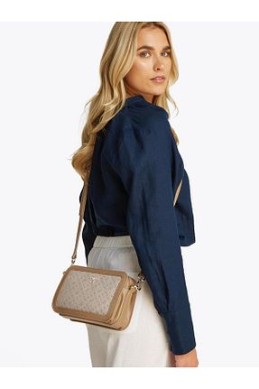 کیف دوشی خاکی زنانه پلی استر Tommy Hilfiger - کد 925409151