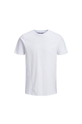 تیشرت اسپرت سفید مردانه رگولار Jack & Jones - کد 925410819