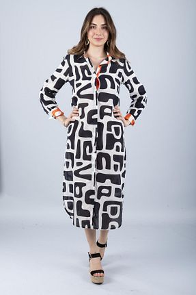 لباس ساحلی مشکی زنانه طرح دار Bonitas Beachwear - کد 925412804