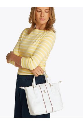کیف دوشی طلائی زنانه Polyamid Tommy Hilfiger - کد 925408453