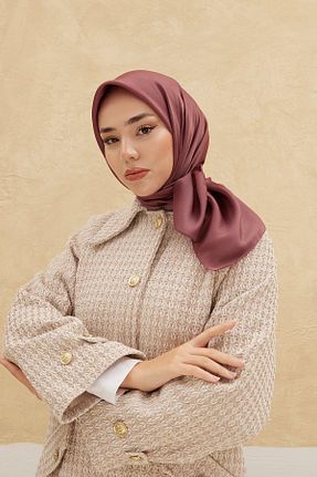 روسری صورتی پلی استر Silk Home - کد 792096155