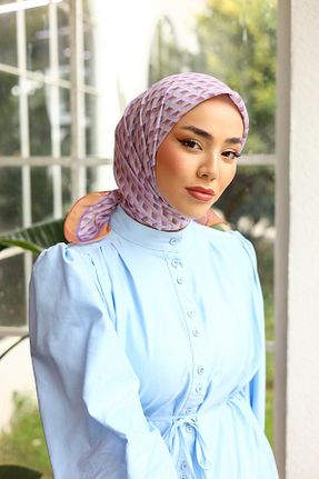 روسری آبی 90 x 90 Silk Home - کد 827018018