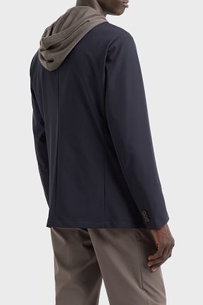 کت سرمه ای مردانه رگولار Emporio Armani - کد 925802638