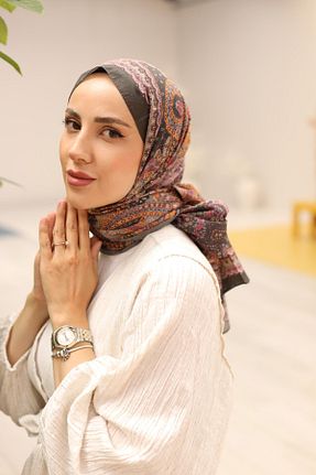 شال طوسی زنانه Silk Home - کد 847784202
