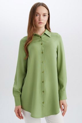 تونیک حجاب سبز زنانه بافتنی Defacto - کد 894315075
