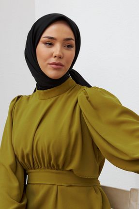 روسری مشکی پلی استر Silk Home - کد 669848334