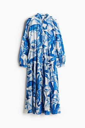 لباس سفید زنانه ویسکون H&M - کد 925431830