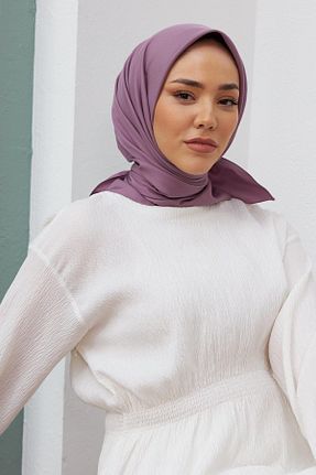 روسری بنفش پلی استر Silk Home - کد 669848843