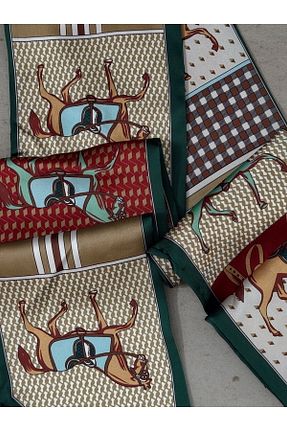 دستمال گردن سبز زنانه minebag - کد 925431786