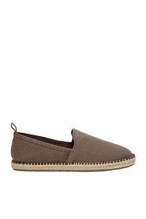 کفش اسپادریل قهوه ای مردانه چرم لاکی Pull & Bear - کد 925435664