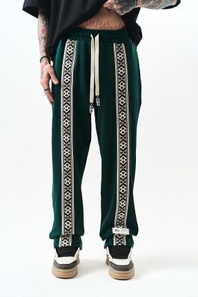 شلوار کرمگن مشکی مردانه پاچه گشاد Respire - کد 922680567