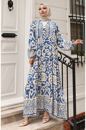 لباس حجاب سرمه ای Relaxed sefamerve - کد 925434146