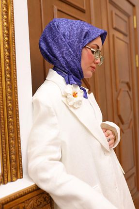روسری بنفش İpek Tivil Silk Home - کد 917461951