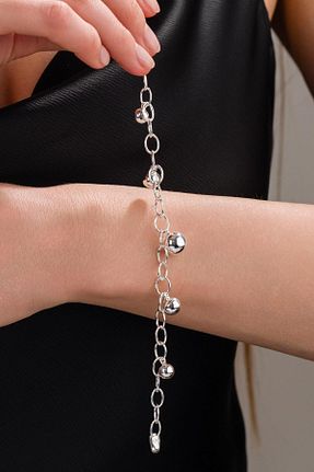 دستبند نقره زنانه 925 عیار Tmt Silver - کد 925444313