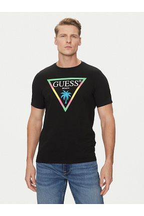تیشرت رنگی مردانه رگولار Guess - کد 922459674