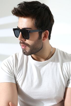 عینک آفتابی مشکی مردانه 55 Lozzo - کد 925523613