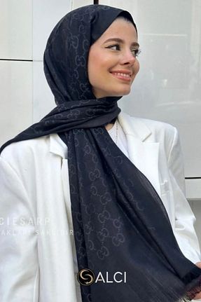شال مشکی زنانه ابریشم diorel - کد 925546867