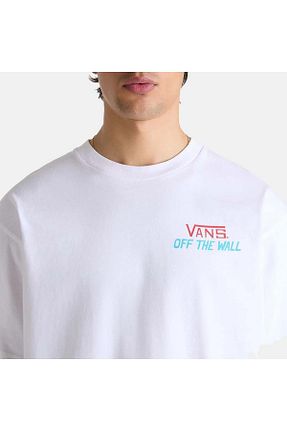 تیشرت سفید زنانه رگولار Vans - کد 925562654