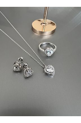 ست نقره زنانه زیرکن Zeta Jewel - کد 756285346