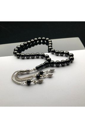 تسبیح مشکی سنگ اولتو dergah tesbih - کد 450845237