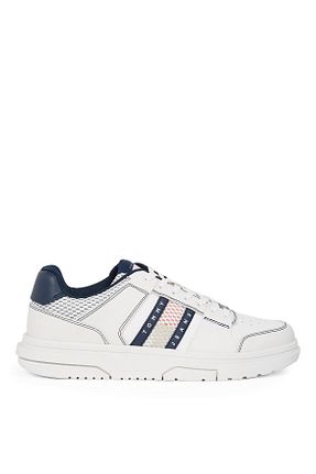 کفش اسنیکر سفید مردانه بند دار Tommy Hilfiger - کد 925631768