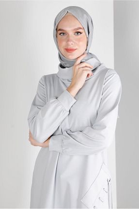 تونیک حجاب زنانه مخلوط پلی استر Alvina - کد 794073282