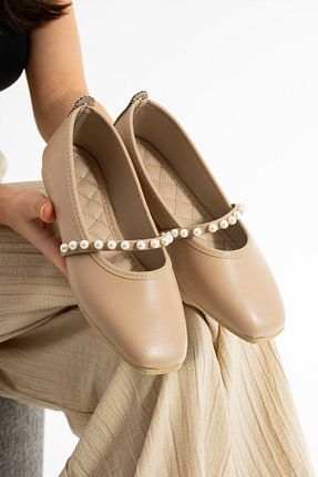 بابت بژ زنانه پارچه ای Moda Devrin - کد 890199129